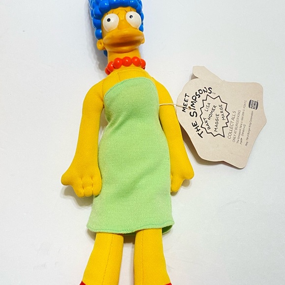 1990 Vintage Simpson Family doll set of 3 - Picture 3 of 7